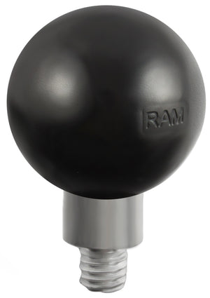 RAM 1.5" Ball Connected to a 3/8"-16 Threaded Post - Gizmobusters