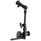 RAM Universal No-Drill™RAM POD HD Vehicle Mount with Double Socket Arm & 2.5" Round Base (AMPs Hole Pattern) - Gizmobusters