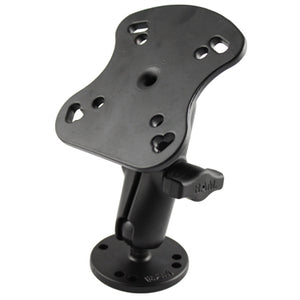 RAM 1" Ball Marine Electronic "LIGHT USE" Mount for the Humminbird 100, 300, 500, 700 Series, Matrix Series and Lowrance Elite-5 Series - Gizmobusters