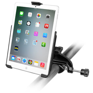 RAM Yoke Clamp Mount with EZ-ROLL'R™Model Specific Cradle for the Apple iPad mini 2 WITHOUT CASE, SKIN OR SLEEVE - Gizmobusters