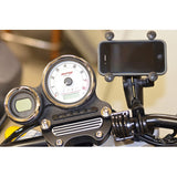 RAM Handlebar Rail Mount with Zinc Coated U-Bolt Base and Universal X-Grip® Cell/iPhone Cradle - Gizmobusters