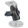 RAM Short Double Socket Arm for 1" Ball Bases - Overall Length: 2.38" - Gizmobusters