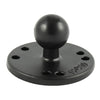 RAM 2.5" Round Base with the AMPs Hole Pattern & 1" Ball - Gizmobusters