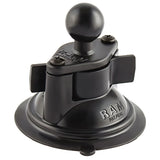 RAM 3.3" Diameter Suction Cup Twist Lock Base with 1" Ball - Gizmobusters
