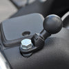 RAM Motorcycle Base with 9mm Hole and 1" Ball - Gizmobusters
