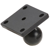RAM 2" x 1.7" Base with 1" Ball that Contains the Universal AMPs Hole Pattern for the Garmin zumo, TomTom Rider & Urban Rider - Gizmobusters
