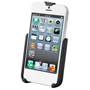 RAM Model Specific Cradle for the Apple iPhone 5 & iPhone 5s WITHOUT CASE, SKIN OR SLEEVE - Gizmobusters