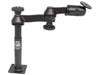RAM Double Swing Arm with 4" Male and 7" Female Tele-Pole™ - Gizmobusters