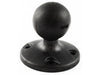 RAM 2.5" Composite Round Base with the AMPs Hole Pattern & 1.5" Ball - Gizmobusters