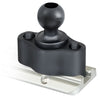 RAM B Size 1" Track Ball™Quick Release Track Base (Track Dimensional Range: .250" - .562") - Gizmobusters