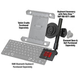 RAM Keyboard Accessory for Tablets with Roto-View™ - Gizmobusters